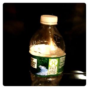 Used water bottle